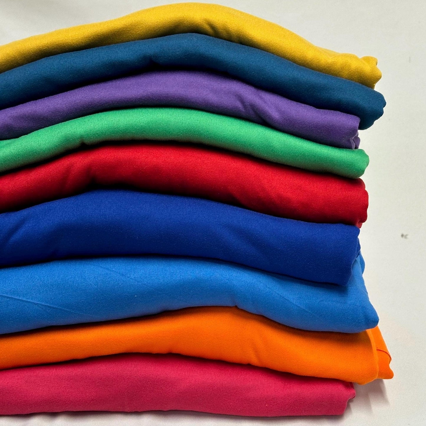 DBP Fabric Double Brushed Poly Fabric by the Yard DBP Jersey Stretchy Soft Polyester Stretch Fabric 1 Yard Solid #8