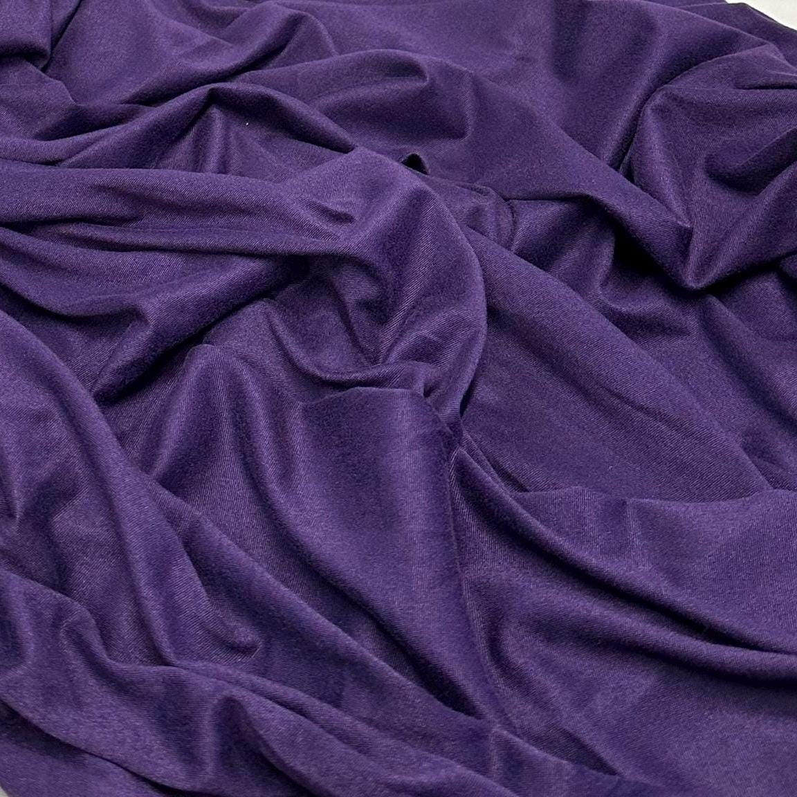 DBP Fabric Double Brushed Poly Fabric by the Yard DBP Jersey Stretchy Soft Polyester Stretch Fabric 1 Yard Solid #5