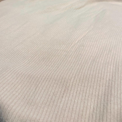 Brushed Cashmere 2x2 Rib Knit Feel Premium Sweater Knit Fabric By The Yard | 220GSM Open Weave