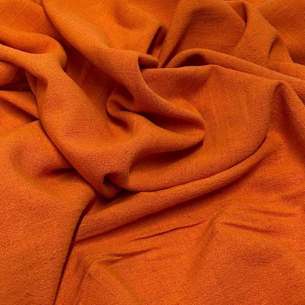 Rayon Linen Blend Soft Woven Fabric By The Yard 240 GSM Bright Colors #4