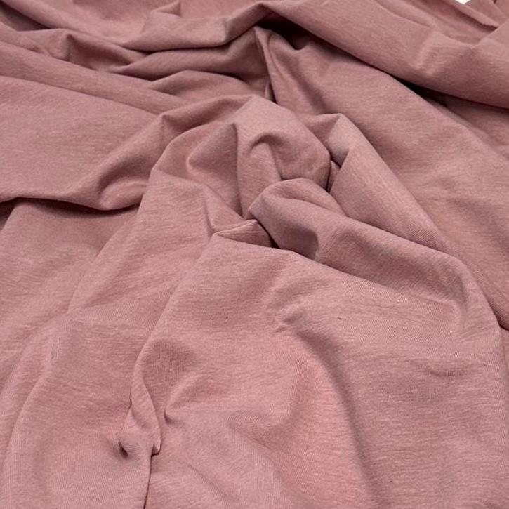 4-Way Stretch Soft Cotton Spandex Fabric Jersey Knit | Bestseller | Fabric By The Yard | Dusty Colors