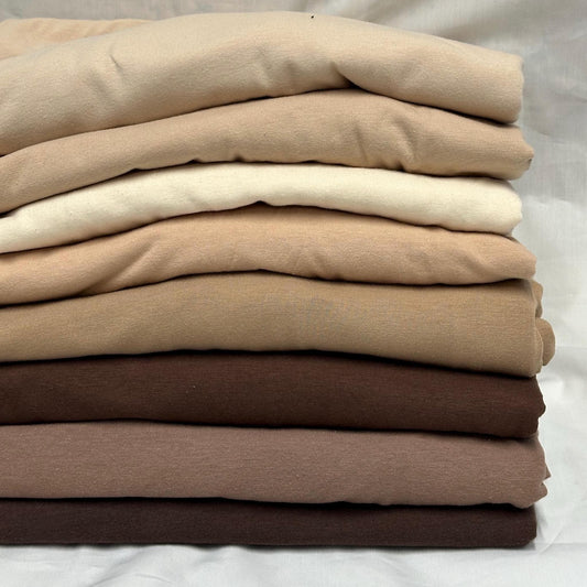 4-Way Stretch Soft Cotton Spandex Fabric Jersey Knit | Bestseller | Fabric By The Yard |