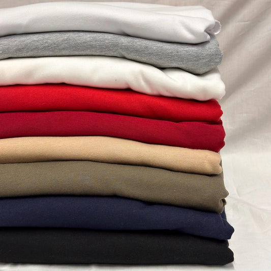 100% Cotton Knit Jersey Fabric | For T-Shirts | Fabric By The Yard | 70” Wide