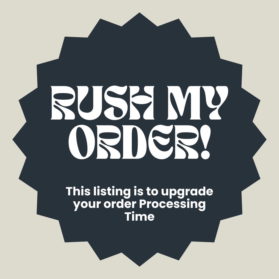 Rush My Order