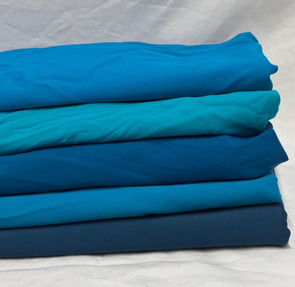 Nylon Spandex Tricot Solid Swimwear Activewear Fabric  By The Yard Jade Hue