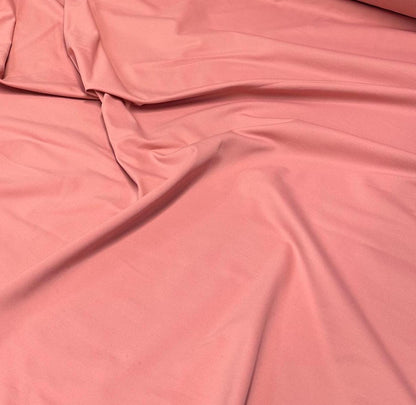 Nylon Spandex Tricot Solid Swimwear Activewear Fabric  By The Yard Pink Colors