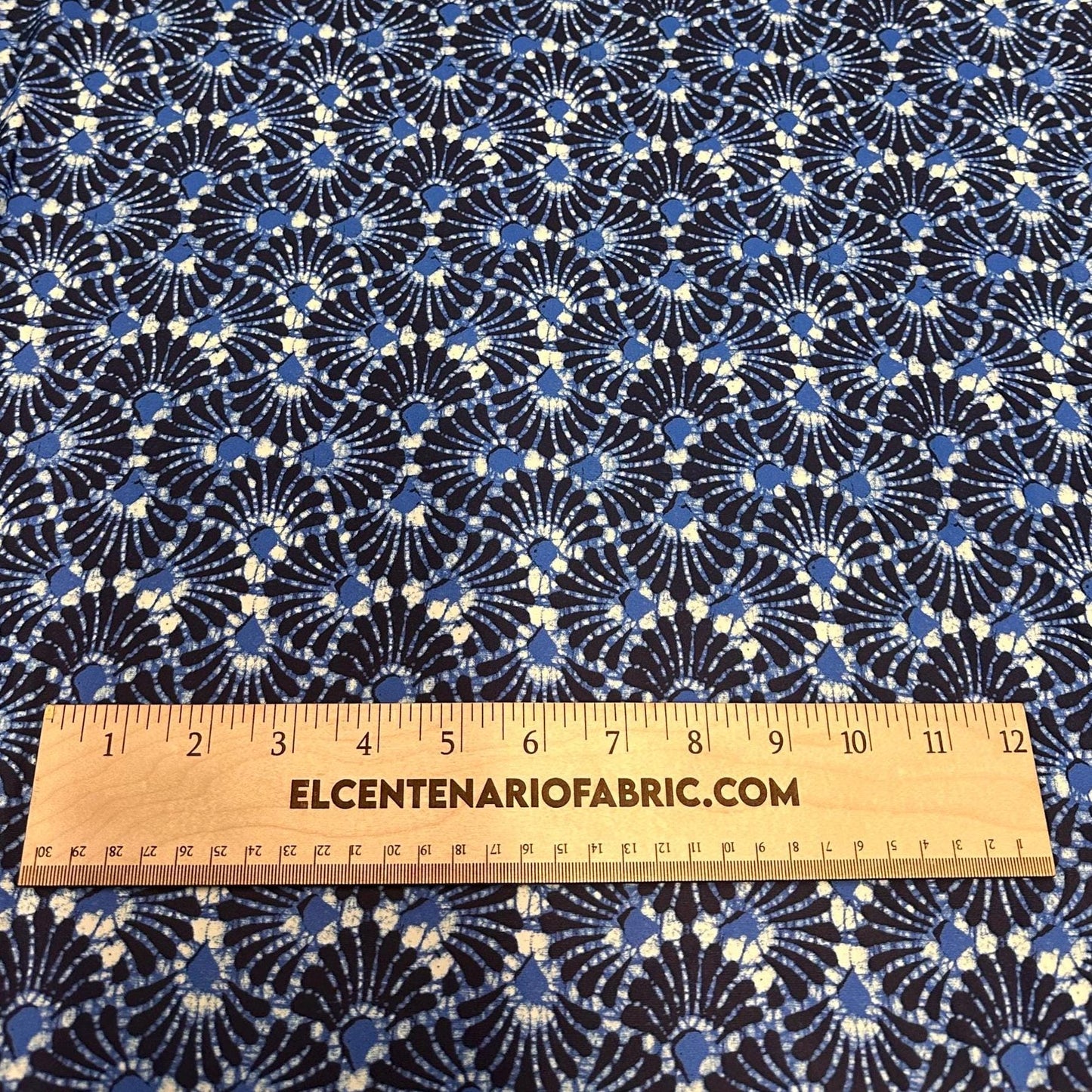 4 Way Stretch Print Nylon Spandex Fabric By The Yard Tricot Swim Wear Bikini Active Wear Geometric Assorted Abstract Shape Rustic Navy