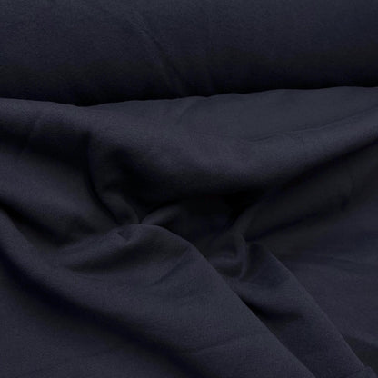 Premium Heavy Thick 16oz 100% Cotton Fleece  Soft and Cozy Fabric for All Seasons Sweatshirt Joggers Streetwear Navy