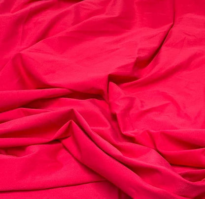 Nylon Spandex Tricot Solid Swimwear Activewear Fabric  By The Yard Fuchsia Hue