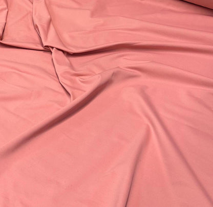 Nylon Spandex Tricot Solid Swimwear Activewear Fabric  By The Yard Pink Colors