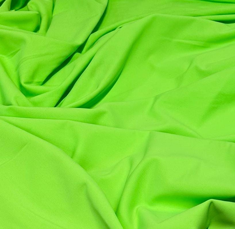 Nylon Spandex Tricot Solid Swimwear Activewear Fabric  By The Yard Neon Colors