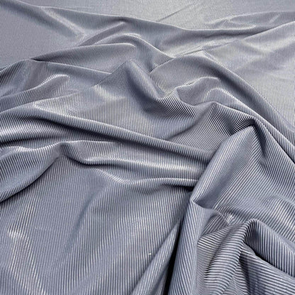 Premium 4-Way Stretch Ribbed Nylon Spandex Fabric for  Swimwear Fabric By The Yard Cement
