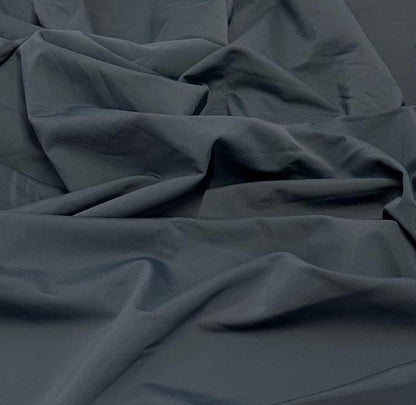 Nylon Spandex Tricot Solid Swimwear Activewear Fabric  By The Yard Grey Colors Hue