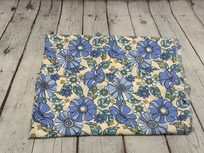 Rayon Challis Woven Print Fabric By The Yard Dusty Vinatge Paisley Rose Flower Geometric Summer Boho Ditsy Floral Print