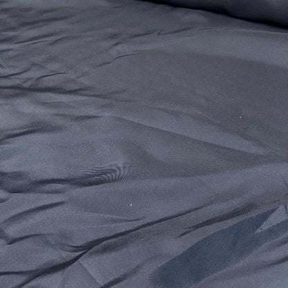 100% Silk Twill Fabric By The Yard Black 52 inch