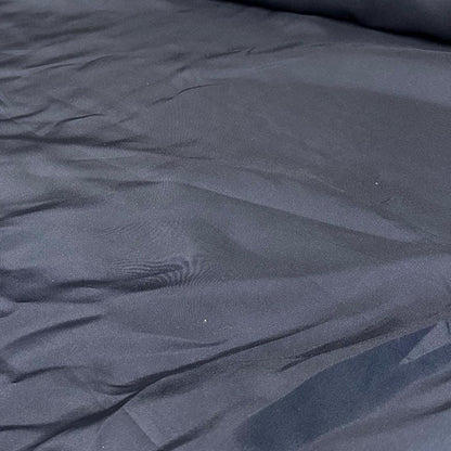 100% Silk Twill Fabric By The Yard Black 52 inch