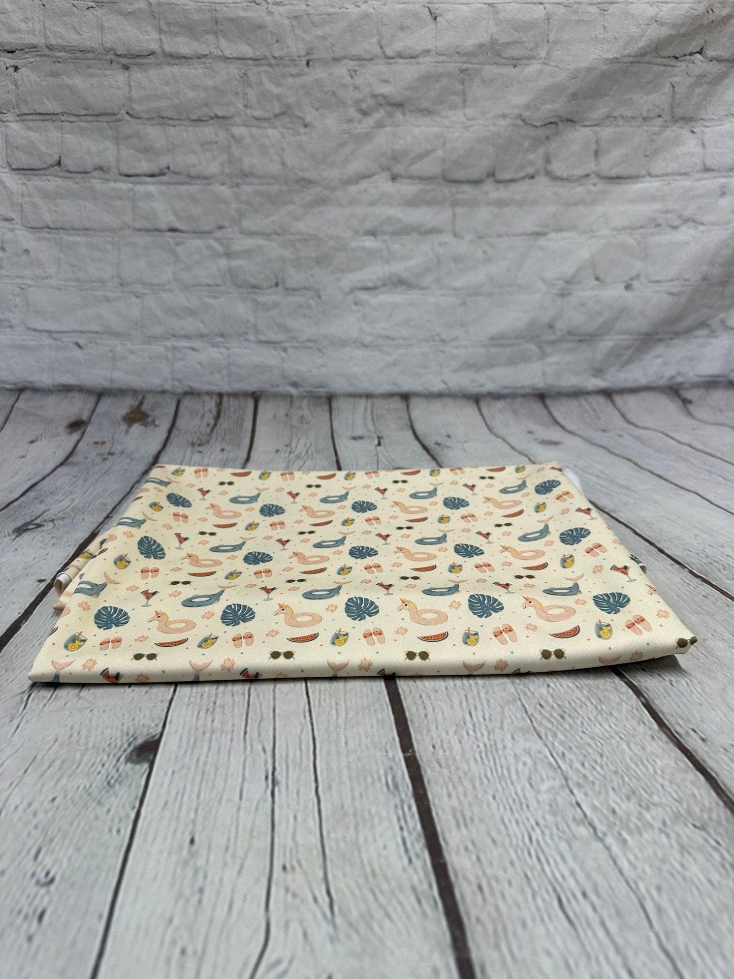 4 Way Stretch Print Spandex Fabric By The Yard Tricot Swim Wear Bikini Abstract Flower Boho Mini Floral Tropical Summer Pool 280 GSM