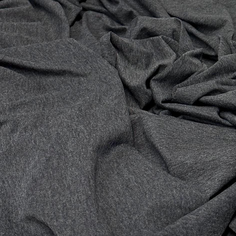 Ultra Soft 4 Way Stretch Cotton Spandex Jersey Knit Fabric By The Yard 200GSM Bodycon Bodysuit ShapeWear Base Colors #1