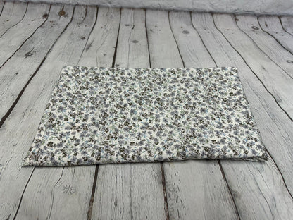 Mini Floral Rayon Linen Blend Soft Woven Fabric By The Yard Flowers 200 GSM