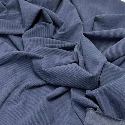 2 Way Stretch Corduroy Fabric By The Yard Polyester Solid Fall Fabric