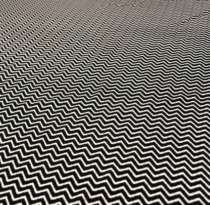 4 Way Stretch Print Nylon Spandex Fabric By The Yard Tricot Swim Wear Bikini Active Wear Chevron Black White