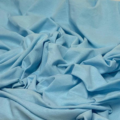 4-Way Stretch Soft Cotton Spandex Fabric Jersey Knit | Bestseller | Fabric By The Yard | Pastel Colors