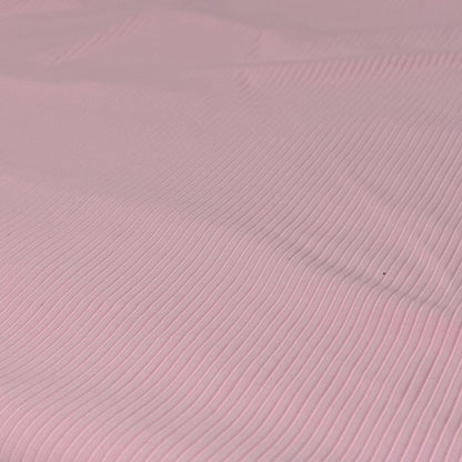 Premium 4-Way Stretch Ribbed Nylon Spandex Fabric for  Swimwear Fabric By The Yard Lt Pink