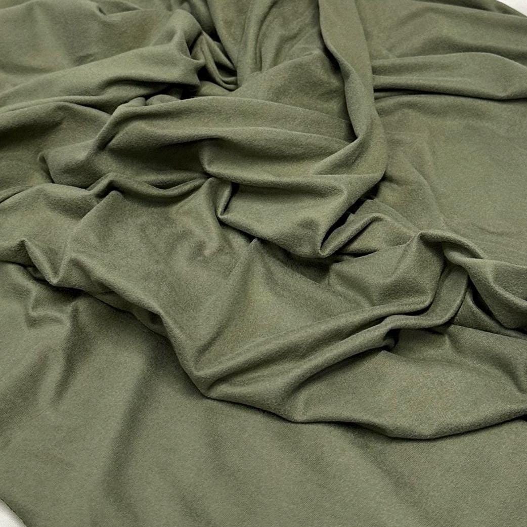 DBP Fabric Double Brushed Poly Fabric by the Yard DBP Jersey Stretchy Soft Polyester Stretch Fabric 1 Yard Solid #7