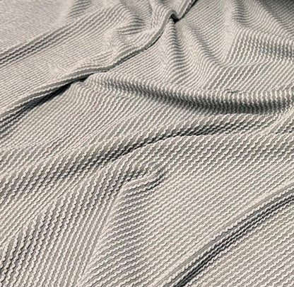 NEW COLORS! Texture Street  Rib Wave Knit Spandex Fabric By The Yard Urban Rib Cable Knit Spandex Texture Knit #8