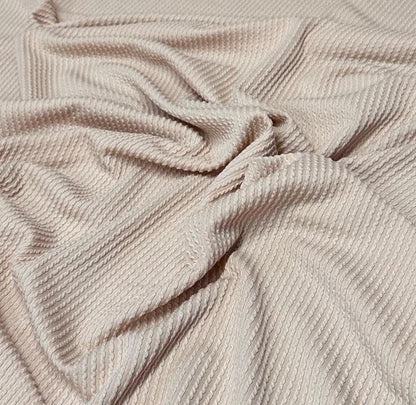 NEW COLORS! Texture Street  Rib Wave Knit Spandex Fabric By The Yard Urban Rib Cable Knit Spandex Texture Knit #4