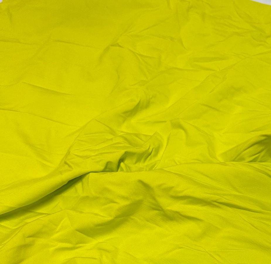 Nylon Spandex Tricot Solid Swimwear Activewear Fabric  By The Yard  Bright Yellow Shades
