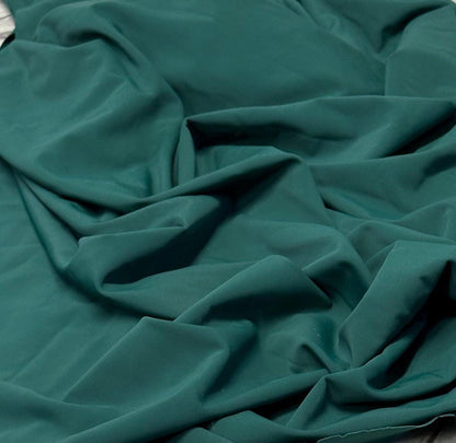 Nylon Spandex Tricot Solid Swimwear Activewear Fabric  By The Yard  Blue/Green Color Hue