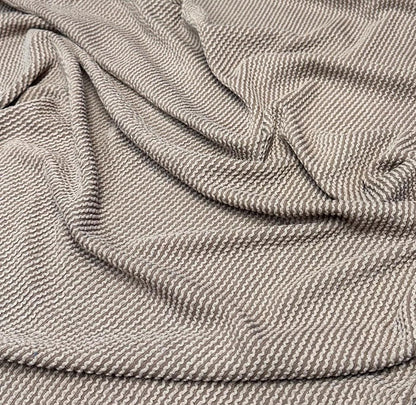 NEW COLORS! Texture Street  Rib Wave Knit Spandex Fabric By The Yard Urban Rib Cable Knit Spandex Texture Knit #5