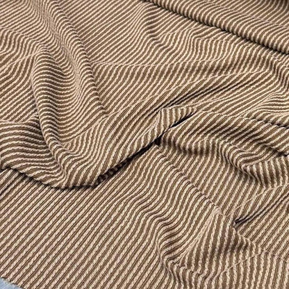 NEW COLORS! Texture Street  Rib Wave Knit Spandex Fabric By The Yard Urban Rib Cable Knit Spandex Texture Knit #6