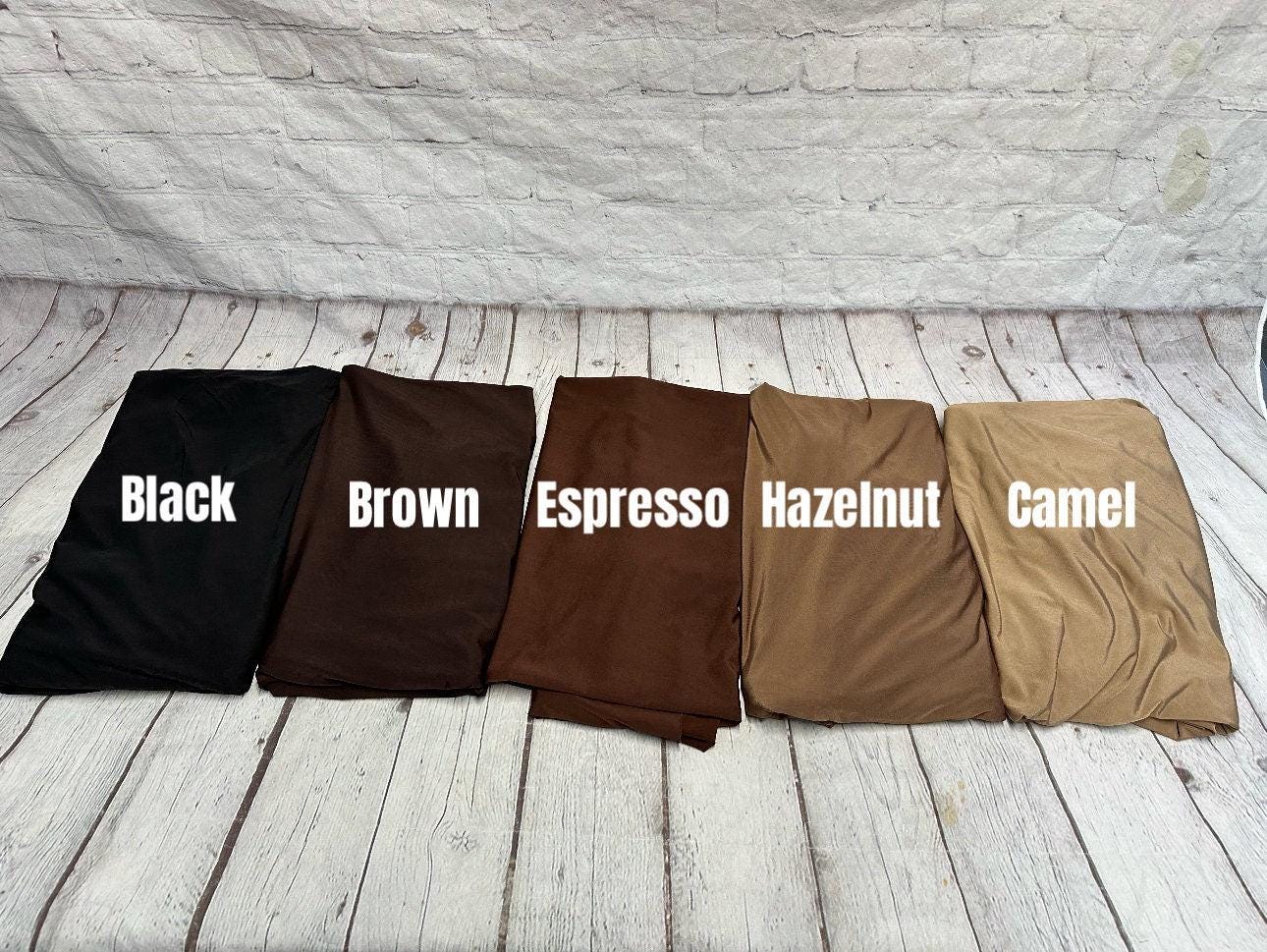 Venezia 4 Way Flowy Polyester Spandex Knit Fabric By The Yard Dresses, Skirts, Lingerie, intimates, Swim Wear, Lining,  BodyCon Neutral Tone