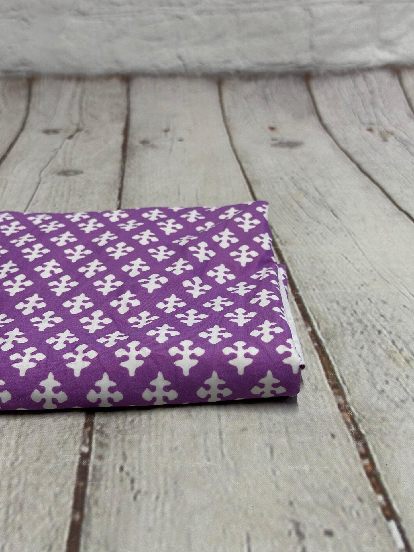 4 Way Stretch Print Nylon Spandex Fabric By The Yard Tricot Swim Wear Bikini Active Wear Geometric Pattern Abstract Purple White