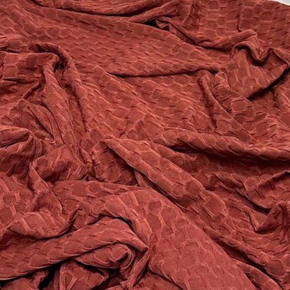 4-Way Stretch Honeycomb Knit Fabrix for Tik Tok Leggings, Athletic Wear, Work Out Gear, Biker Shorts, Swimwear Fabric By The Yard Fall Color
