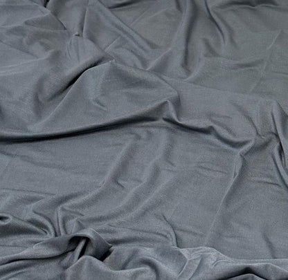 New Colors! 4-Way Stretch Bamboo Fabric| Soft Bamboo Spandex | Fabric By The Yard | For Dresses, Cardigans and Blouses | Olive Green Color