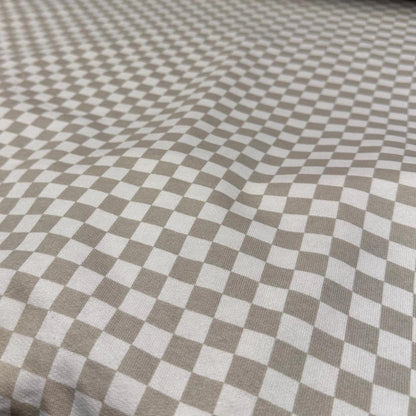 Premium 100% Cotton Fleece Checkered Print  Ultra Soft and Cozy Fabric for All Seasons Sweatshirt Joggers