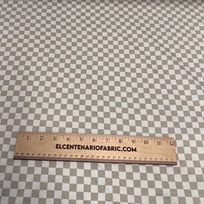 Premium 100% Cotton Fleece Checkered Print  Ultra Soft and Cozy Fabric for All Seasons Sweatshirt Joggers