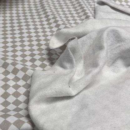 Premium 100% Cotton Fleece Checkered Print  Ultra Soft and Cozy Fabric for All Seasons Sweatshirt Joggers