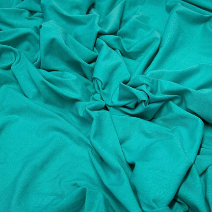 4-Way Stretch Soft Cotton Spandex Fabric Jersey Knit | Bestseller | Fabric By The Yard | Bright Colors