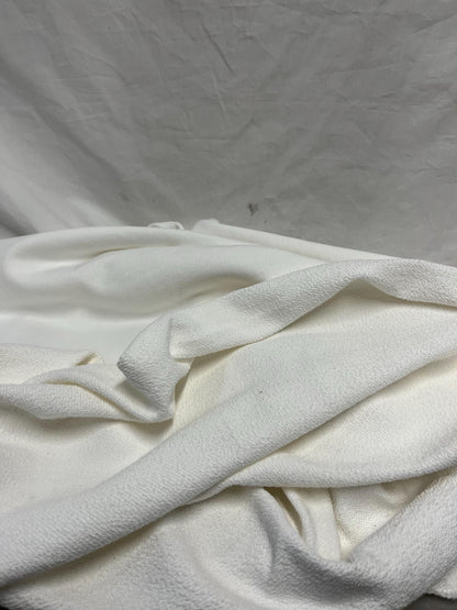 Luxurious 14oz Ivory 100 Percent Cotton French Terry - Heavyweight, Soft & Versatile Fabric - Perfect for Apparel Crafts - 60 Wide