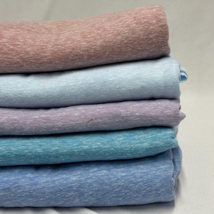 Tri Blend Poly Cotton Knit Jersey Fabric By The Yard