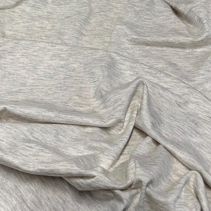 New Colors! 4-Way Stretch Bamboo Fabric| Soft Bamboo Spandex | Fabric By The Yard | For Dresses, Cardigans and Blouses | Base Nuetral Color