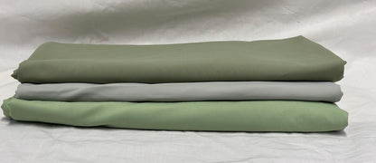 Nylon Spandex Tricot Solid Swimwear Activewear Fabric  By The Yard  Sage Pastel Shades Hues