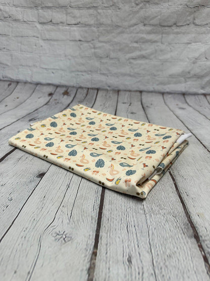 4 Way Stretch Print Spandex Fabric By The Yard Tricot Swim Wear Bikini Abstract Flower Boho Mini Floral Tropical Summer Pool 280 GSM