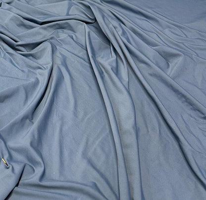 Nylon Spandex Tricot Solid Swimwear Activewear Fabric  By The Yard Denim Blue Shades Hue
