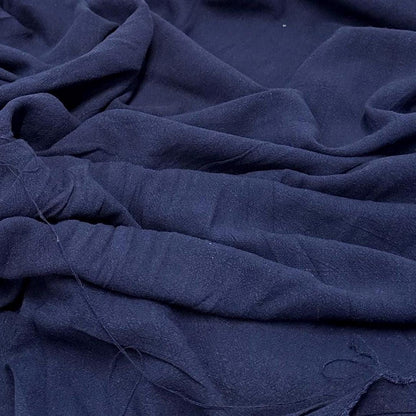 Rayon Linen Blend Soft Woven Fabric By The Yard 240 GSM Blues #3