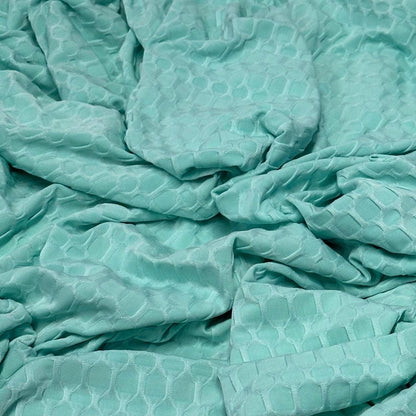 4-Way Stretch Honeycomb Knit Fabrix for Tik Tok Leggings, Athletic Wear, Work Out Gear, Biker Shorts, Swimwear Fabric By The Yard